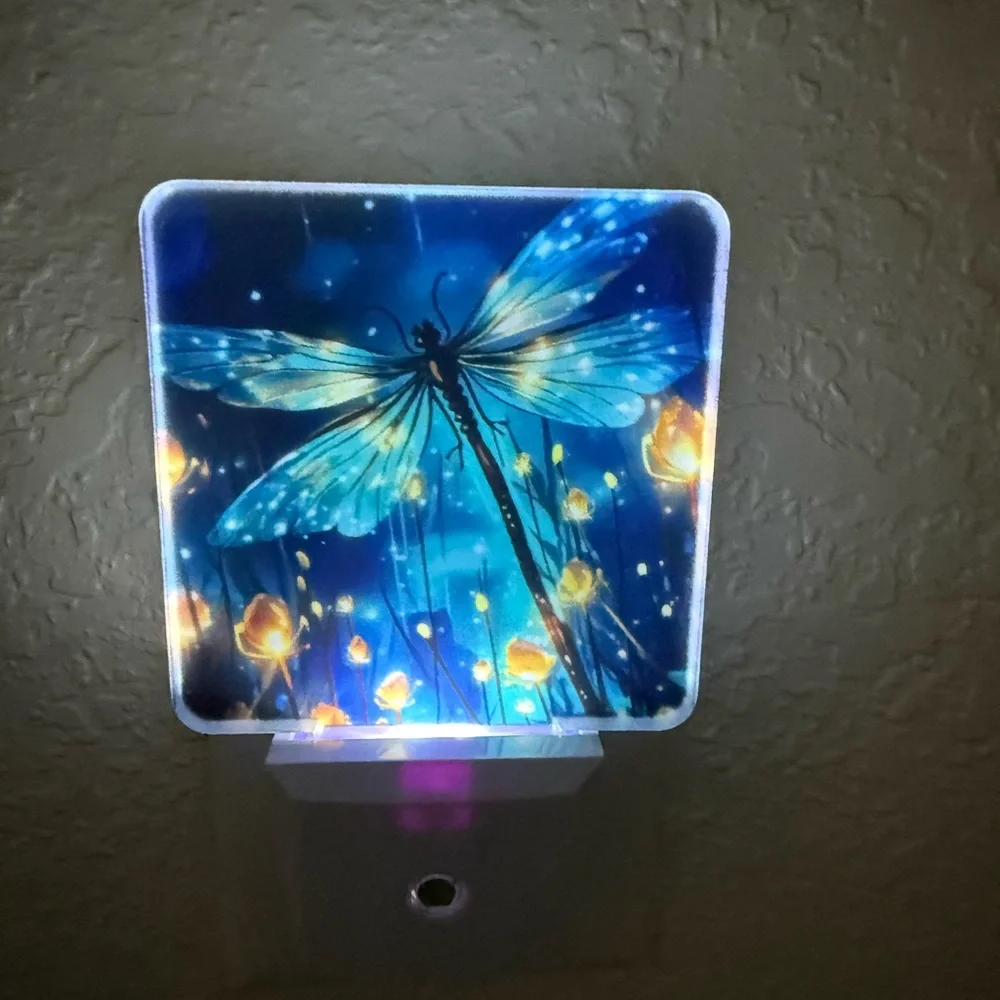 Enchanted Dragonfly Wall Light